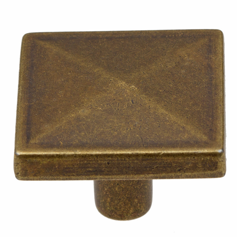 GlideRite Hardware 1 1/4" Length Square Knob & Reviews Wayfair